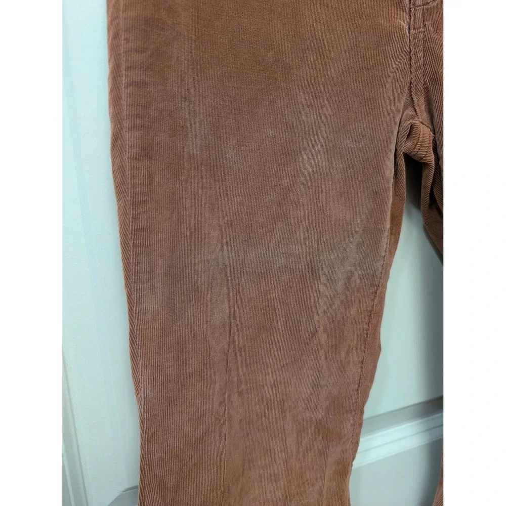 Free People Just Float On Flare Corduroy Pants Boho Retro Festival Fall Sz 27